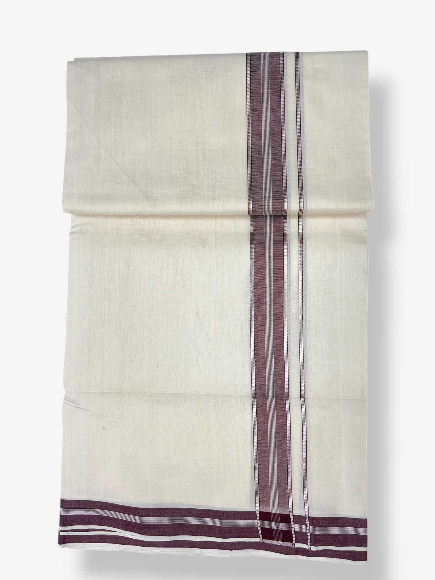 Kerala Premium Balaramapuram Handloom Dhoti/Mundu for Men