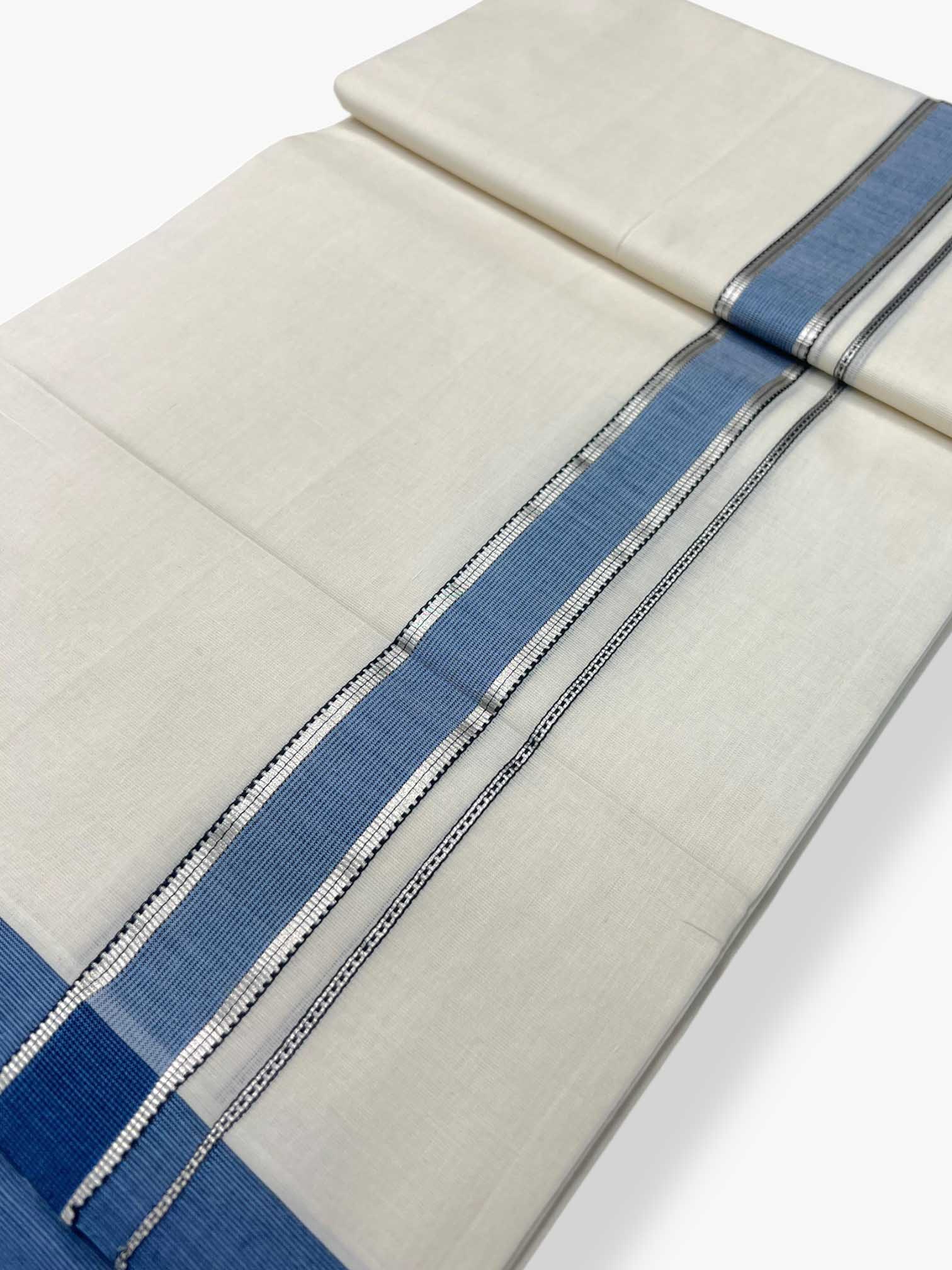 Kerala Premium Balaramapuram Handloom Dhoti/Mundu for Men