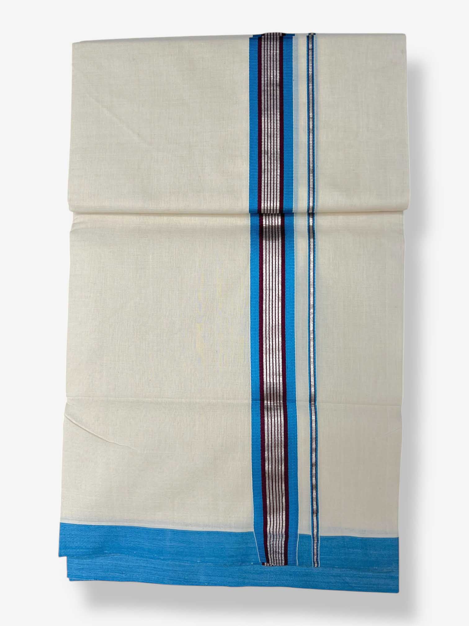 Kerala Premium Balaramapuram Handloom Dhoti/Mundu for Men