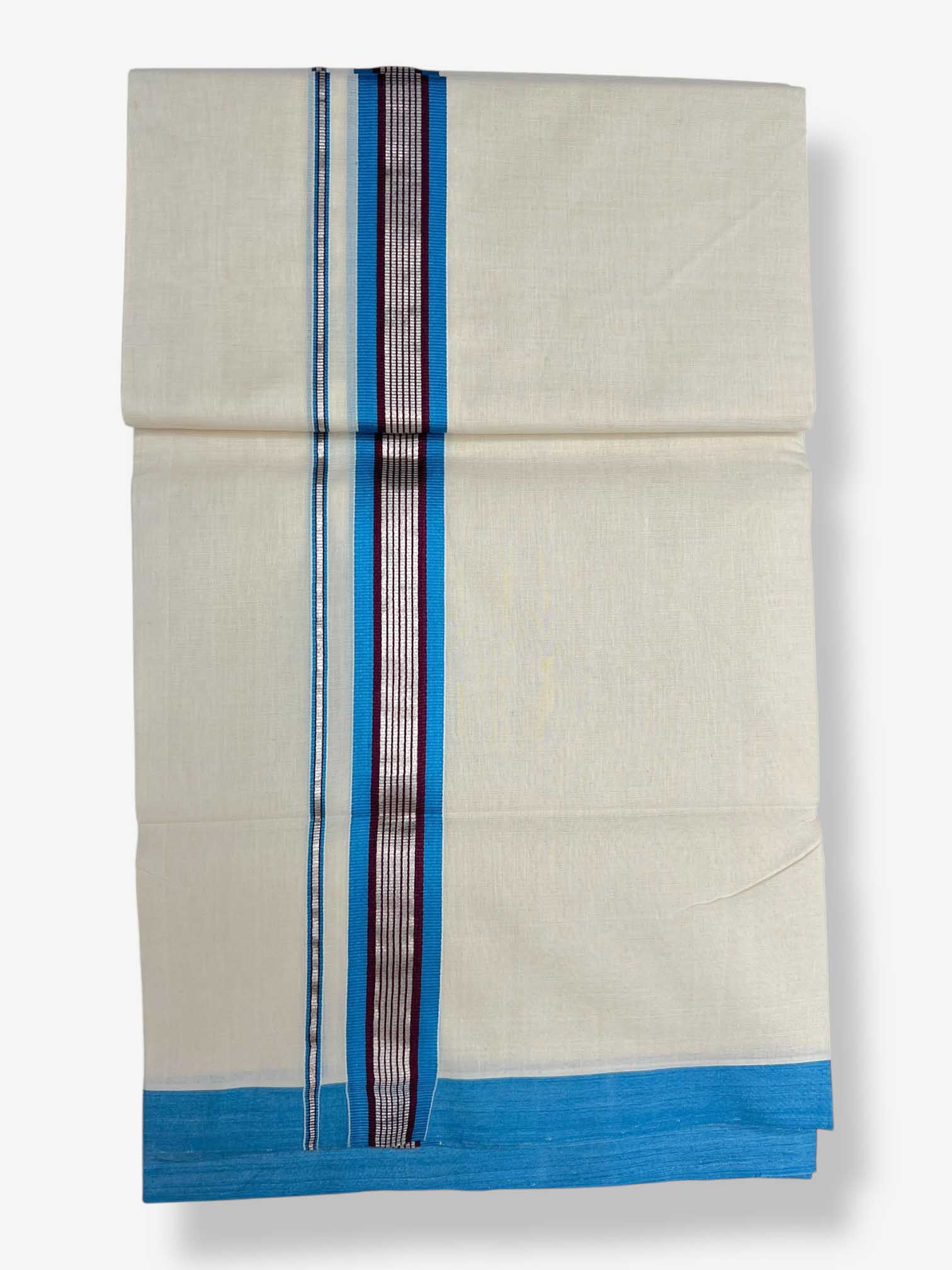 Kerala Premium Balaramapuram Handloom Dhoti/Mundu for Men