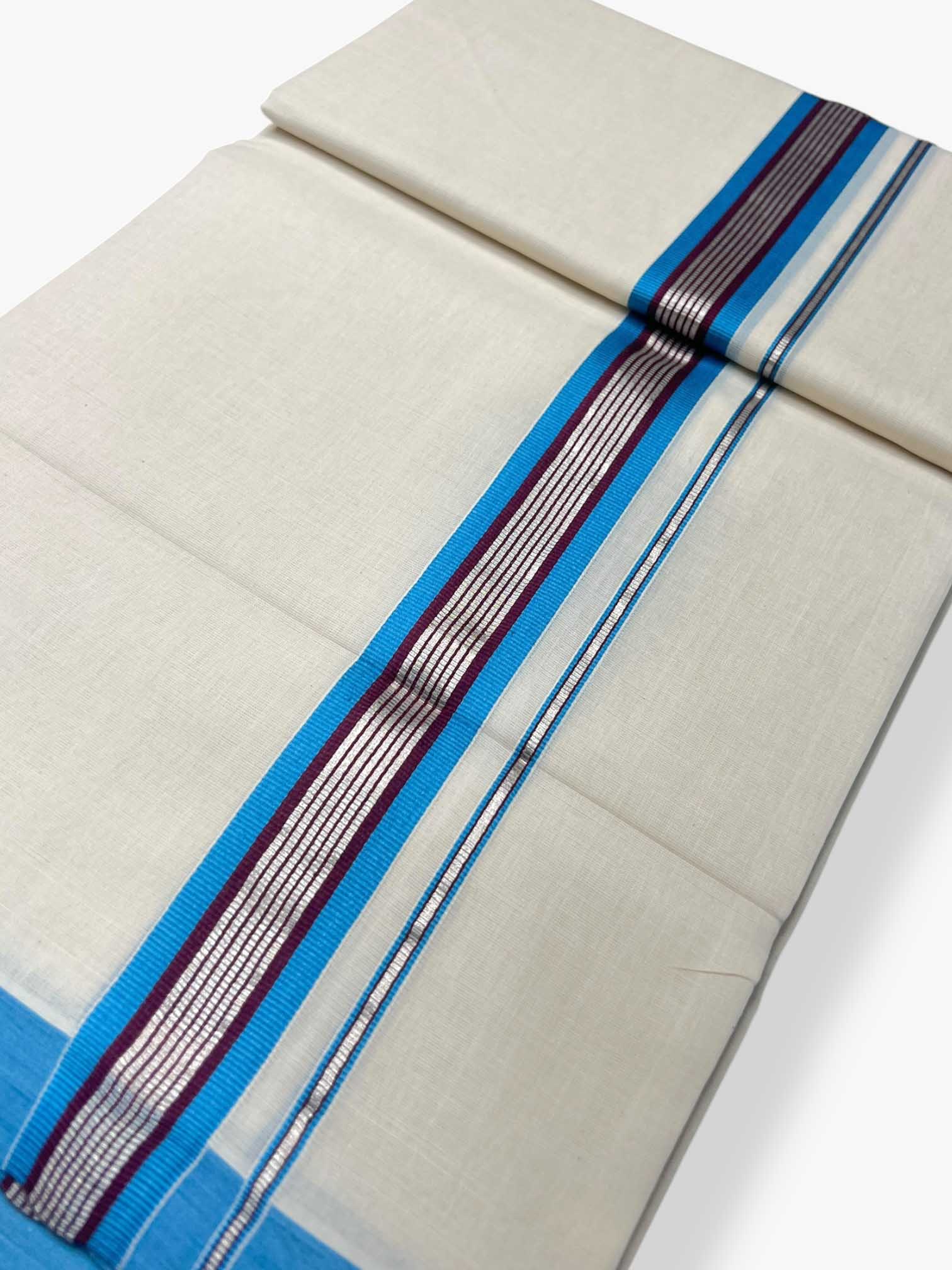 Kerala Premium Balaramapuram Handloom Dhoti/Mundu for Men