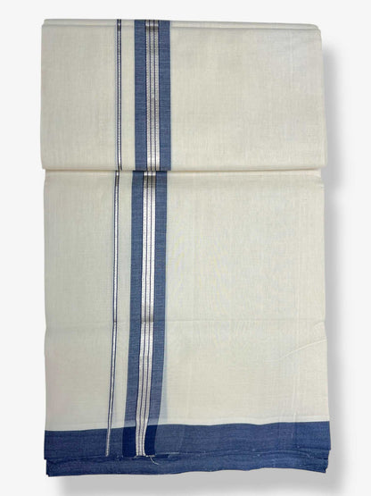 Kerala Premium Balaramapuram Handloom Dhoti/Mundu for Men