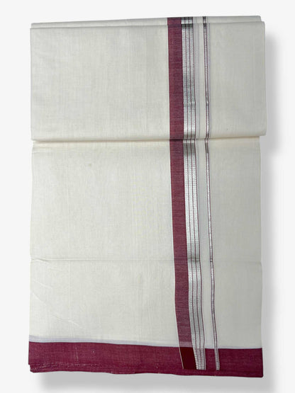 Kerala Premium Balaramapuram Handloom Dhoti/Mundu for Men