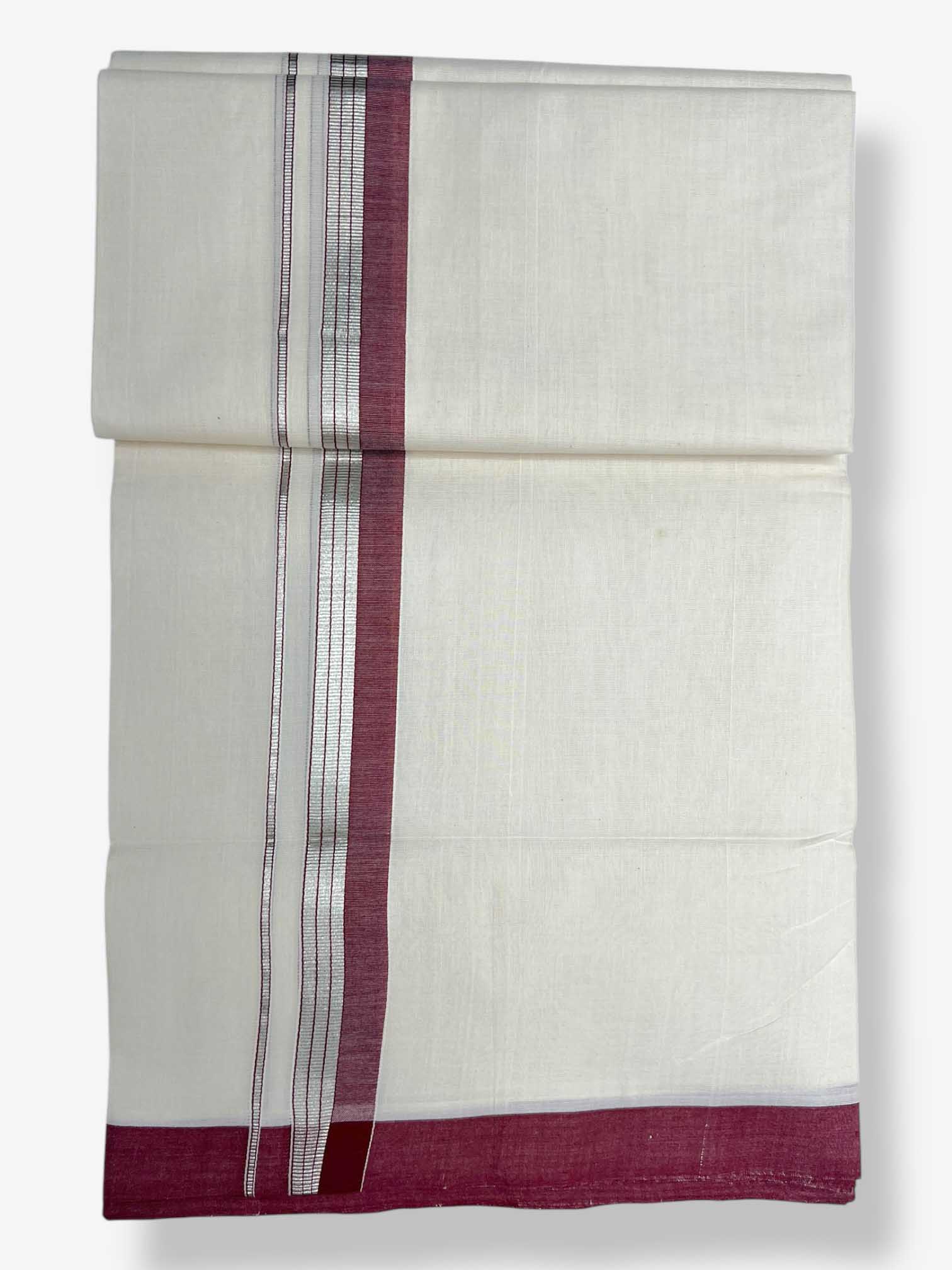 Kerala Premium Balaramapuram Handloom Dhoti/Mundu for Men