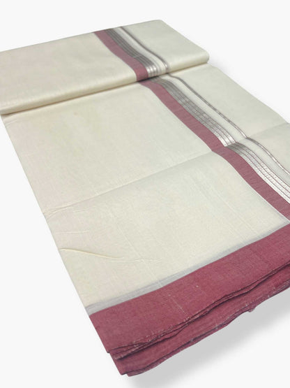 Kerala Premium Balaramapuram Handloom Dhoti/Mundu for Men