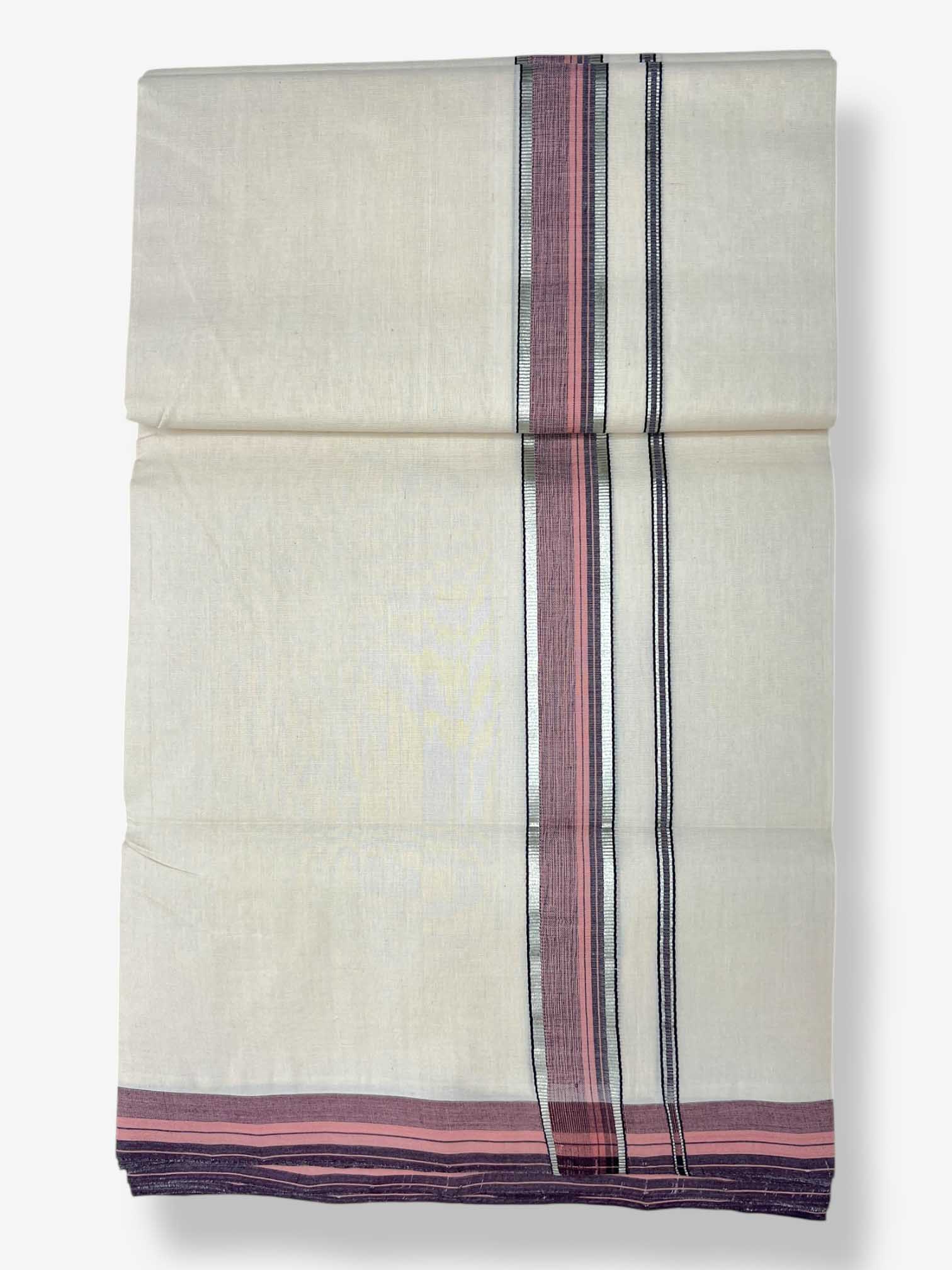 Kerala Premium Balaramapuram Handloom Dhoti/Mundu for Men