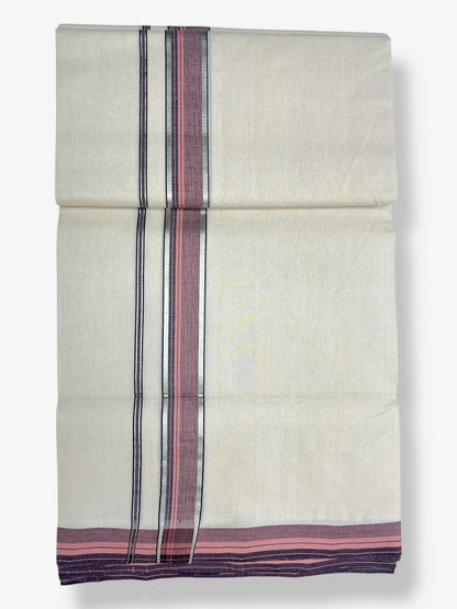 Kerala Premium Balaramapuram Handloom Dhoti/Mundu for Men