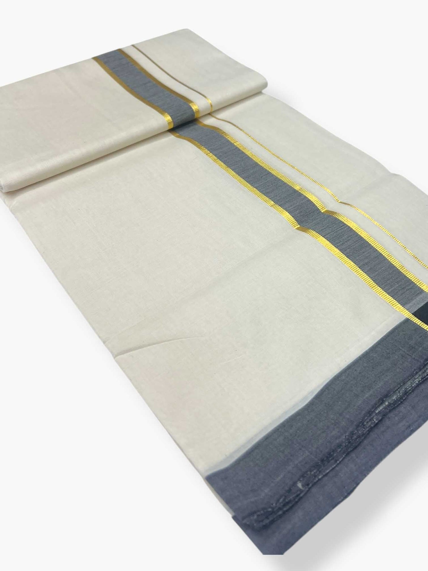 Kerala Premium Balaramapuram Handloom Dhoti/Mundu for Men