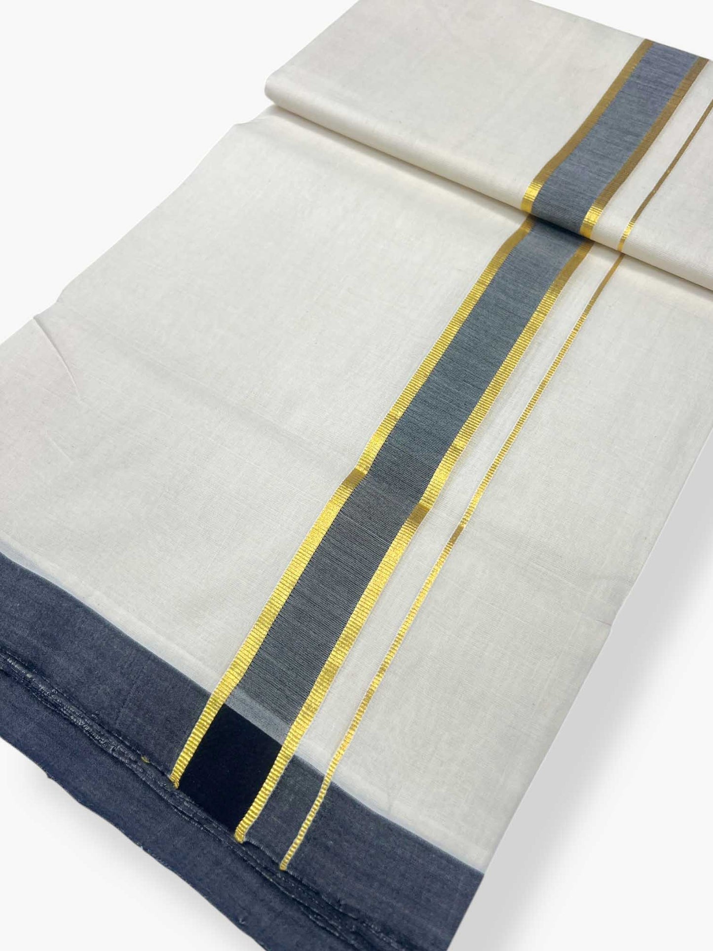 Kerala Premium Balaramapuram Handloom Dhoti/Mundu for Men