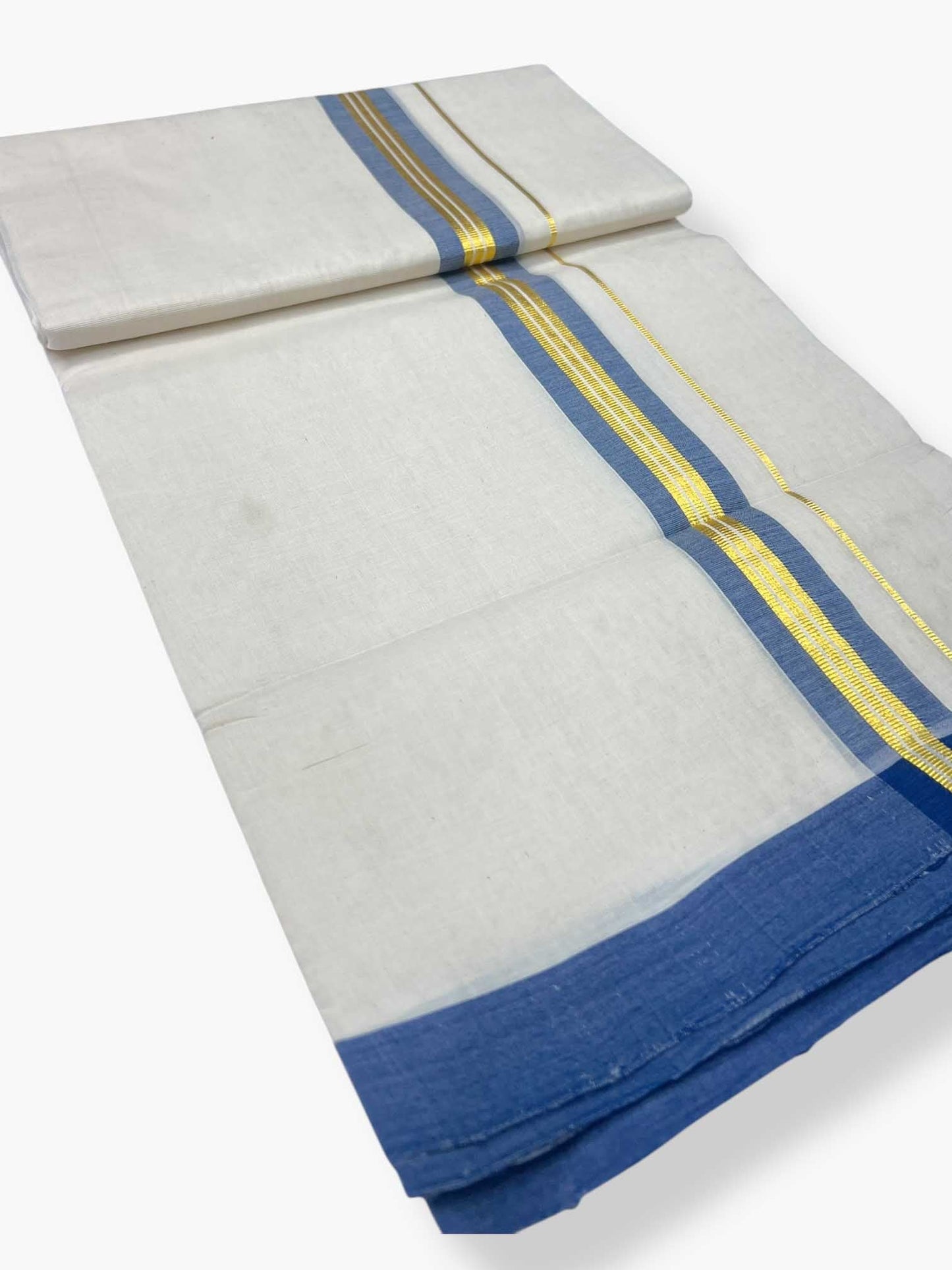 Kerala Premium Balaramapuram Handloom Dhoti/Mundu for Men