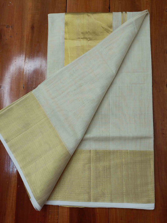 Kuthampully Handloom Kasavu Saree