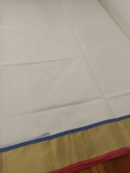 Kuthampully Handloom Kasavu Saree