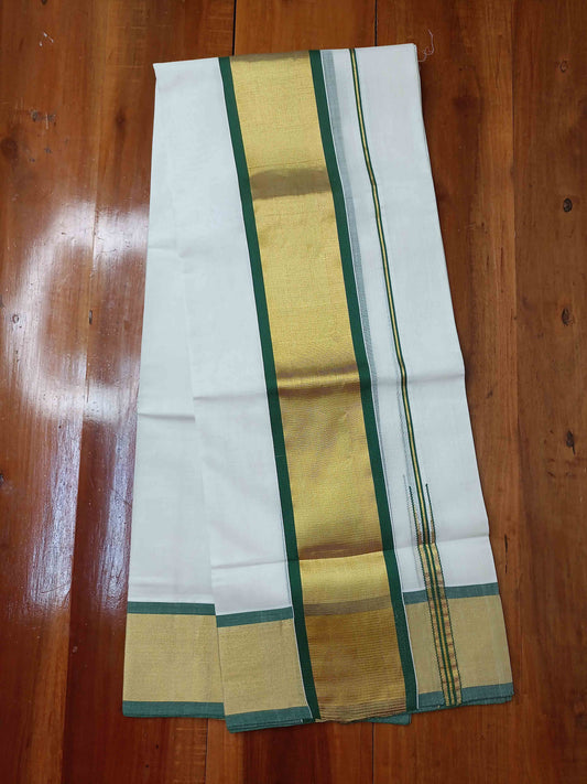 Kuthampully Handloom Kasavu Single Set Mundu
