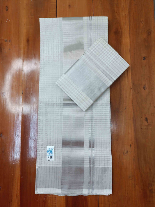 Kuthampully Handloom Kasavu Single Set Mundu