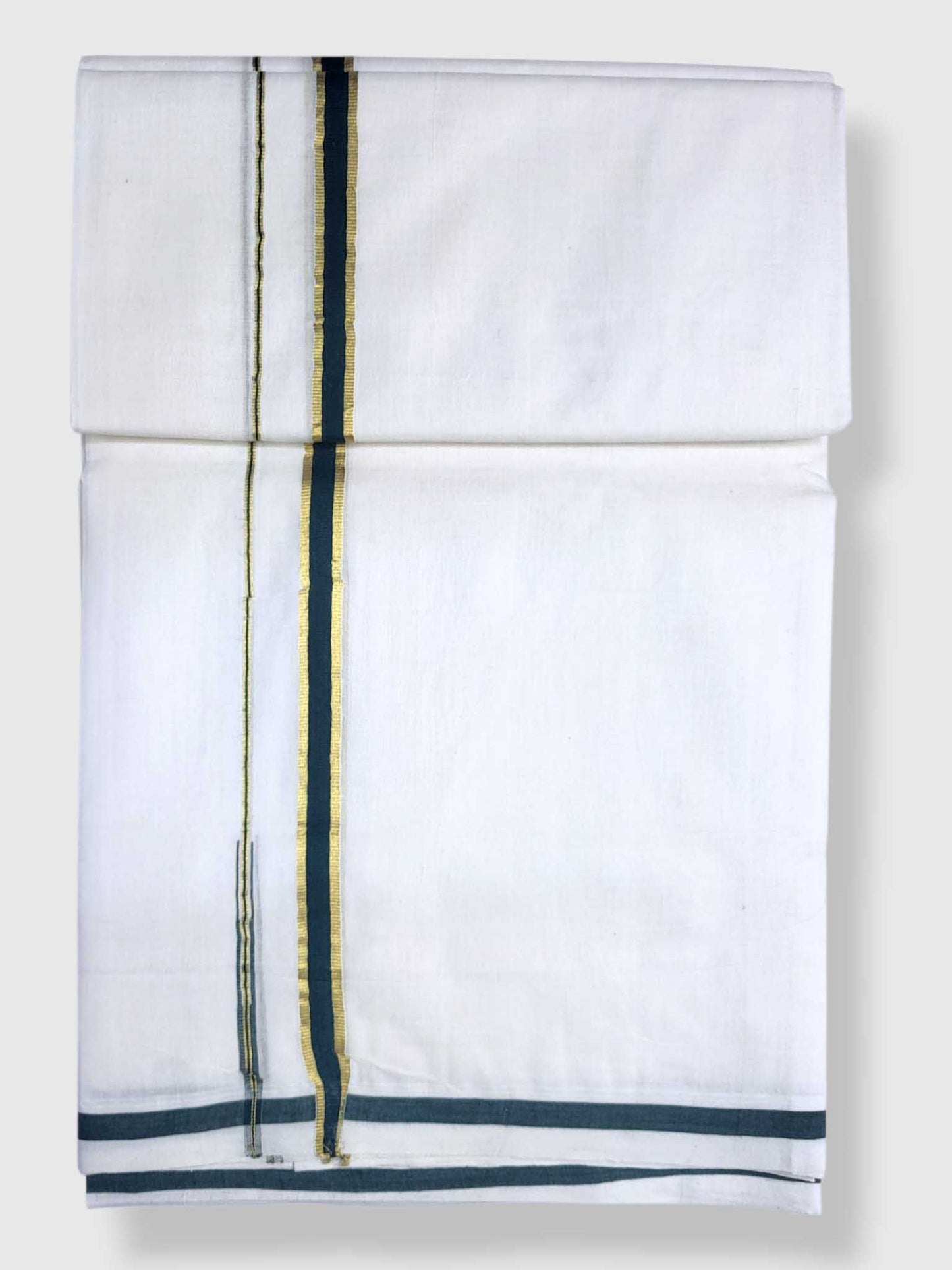 Kerala Premium Balaramapuram Handloom Dhoti/Mundu for Men