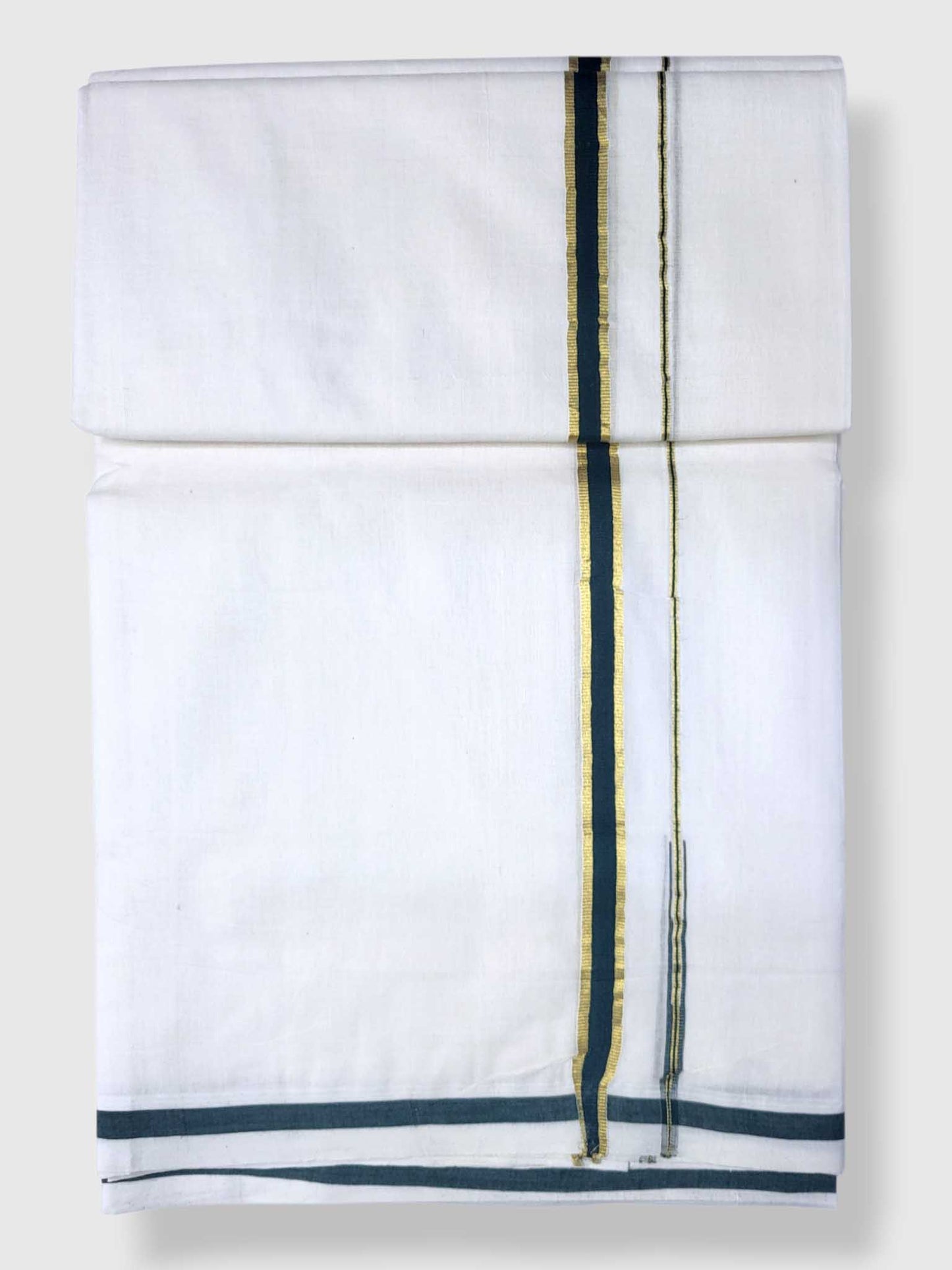 Kerala Premium Balaramapuram Handloom Dhoti/Mundu for Men