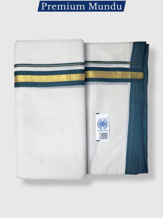 Kerala Premium Balaramapuram Handloom Dhoti/Mundu for Men