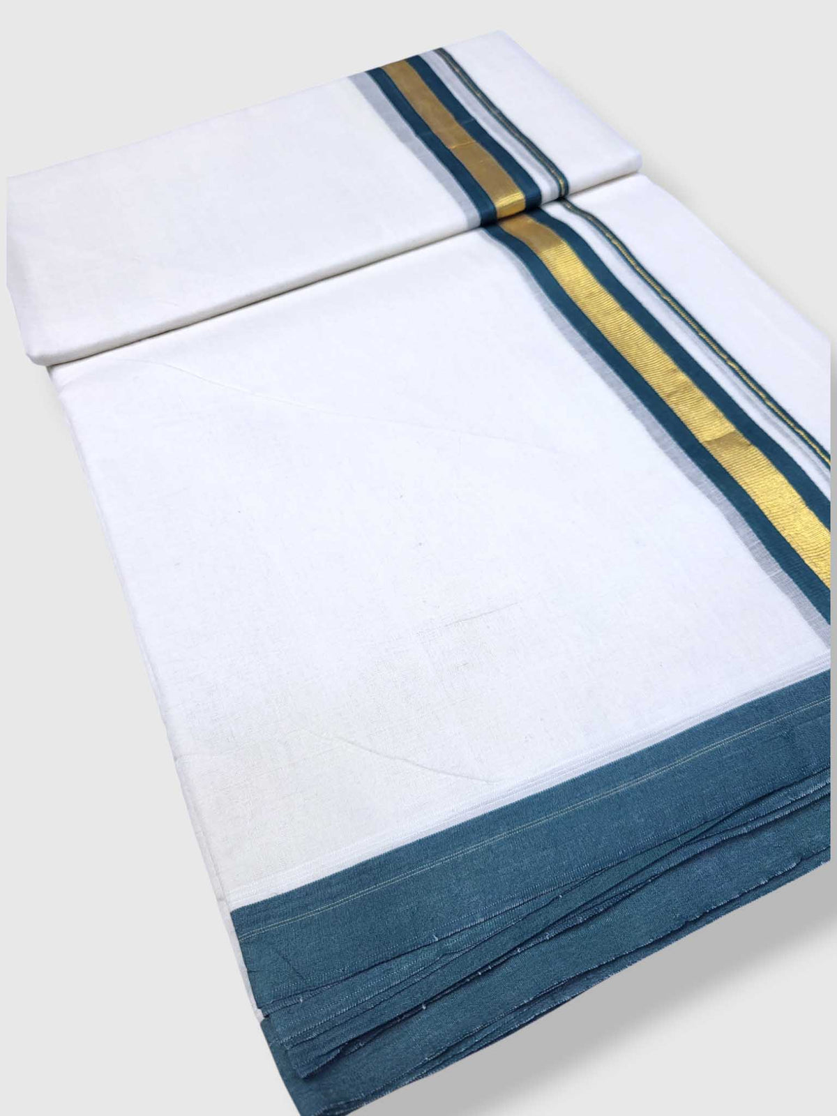 Kerala Premium Balaramapuram Handloom Dhoti/Mundu for Men