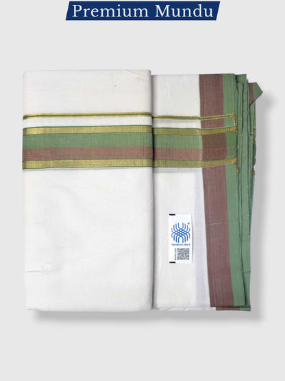 Kerala Premium Balaramapuram Handloom Dhoti/Mundu for Men