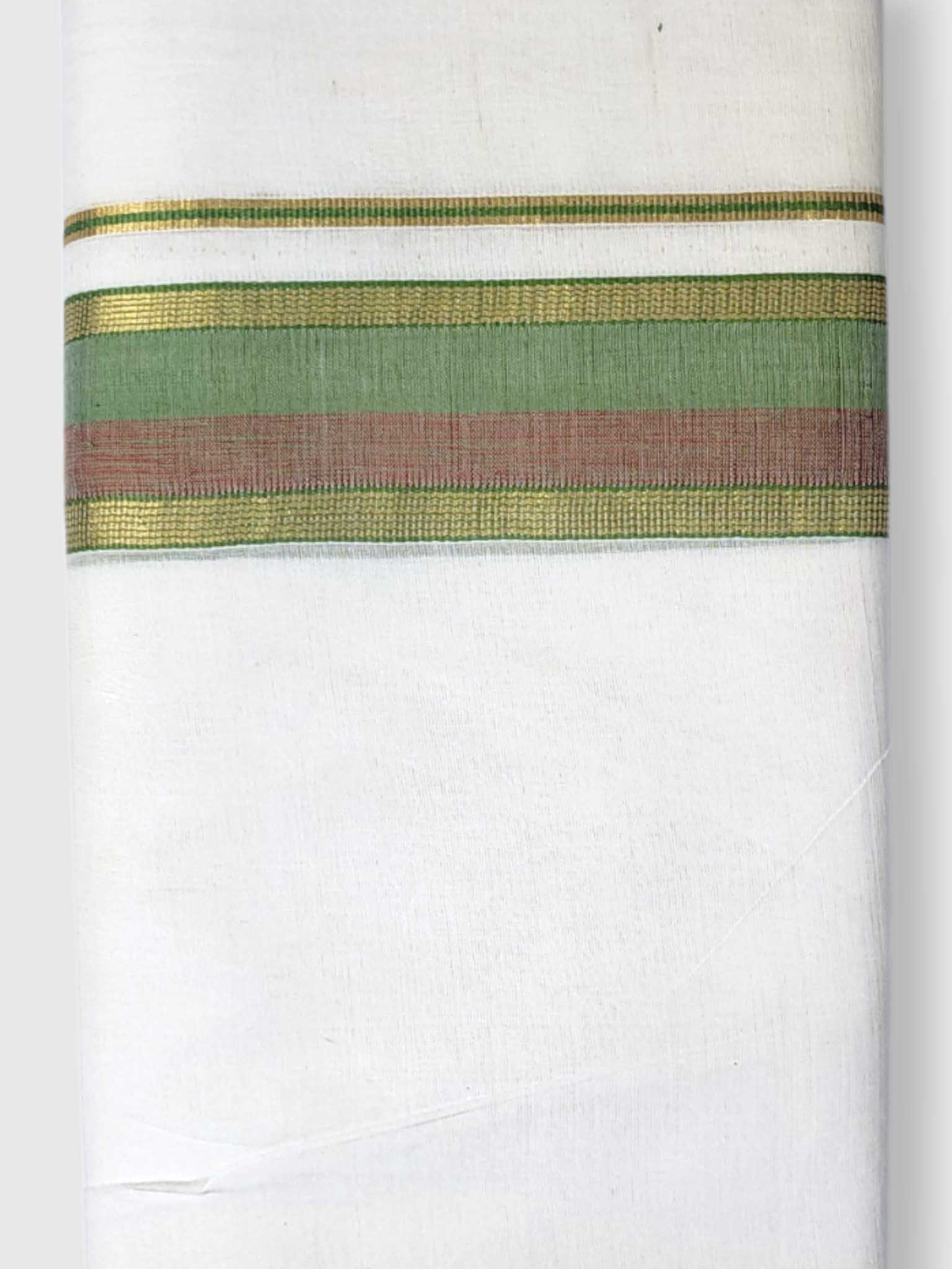 Kerala Premium Balaramapuram Handloom Dhoti/Mundu for Men