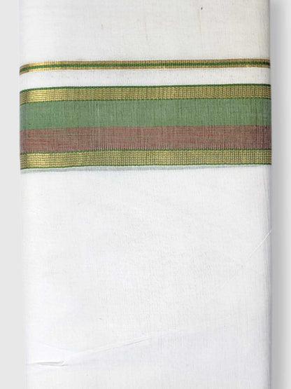 Kerala Premium Balaramapuram Handloom Dhoti/Mundu for Men