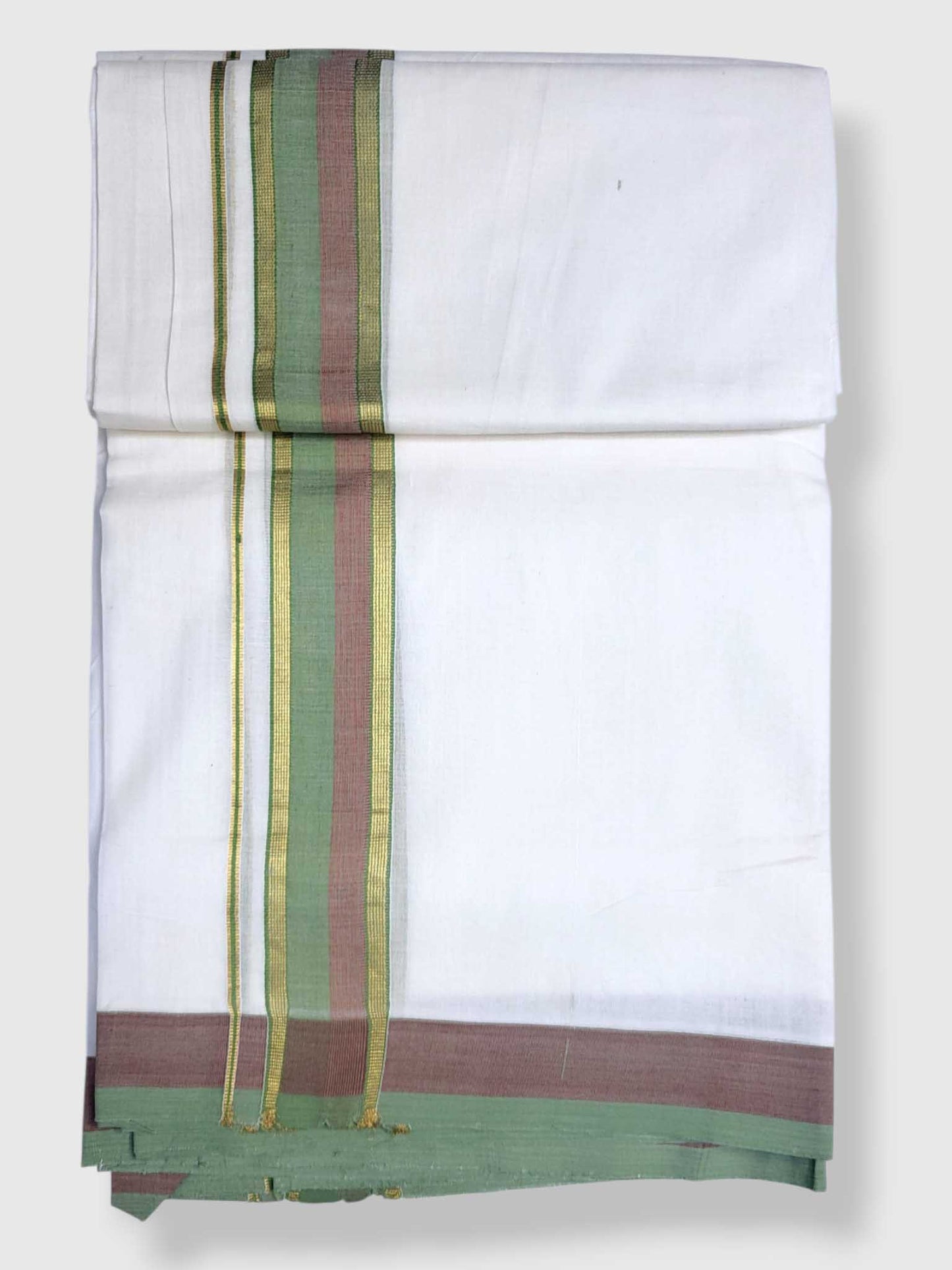 Kerala Premium Balaramapuram Handloom Dhoti/Mundu for Men