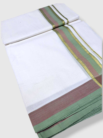 Kerala Premium Balaramapuram Handloom Dhoti/Mundu for Men
