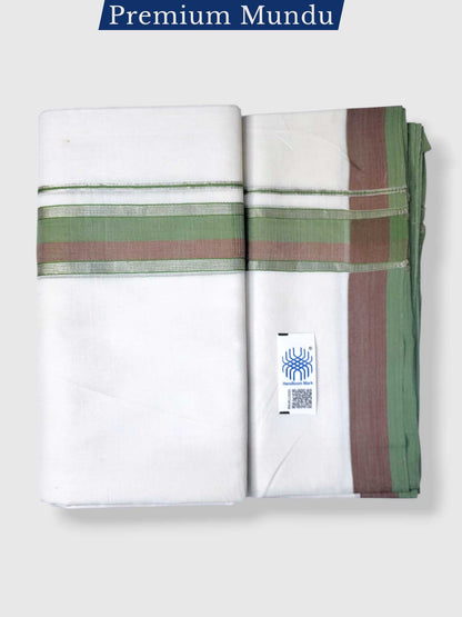 Kerala Premium Balaramapuram Handloom Dhoti/Mundu for Men