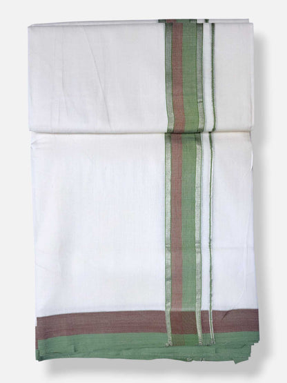 Kerala Premium Balaramapuram Handloom Dhoti/Mundu for Men
