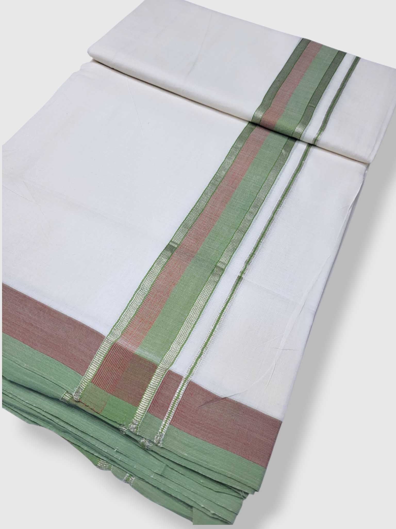 Kerala Premium Balaramapuram Handloom Dhoti/Mundu for Men