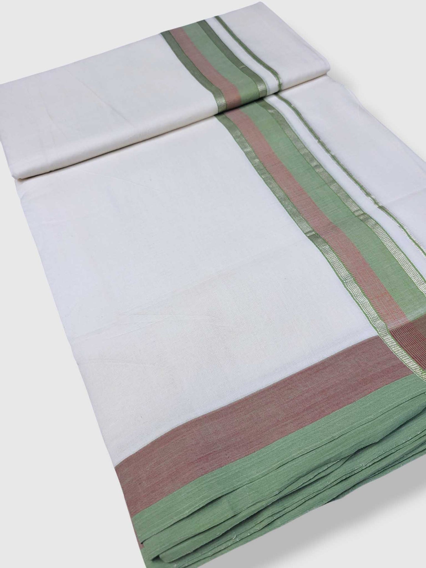 Kerala Premium Balaramapuram Handloom Dhoti/Mundu for Men