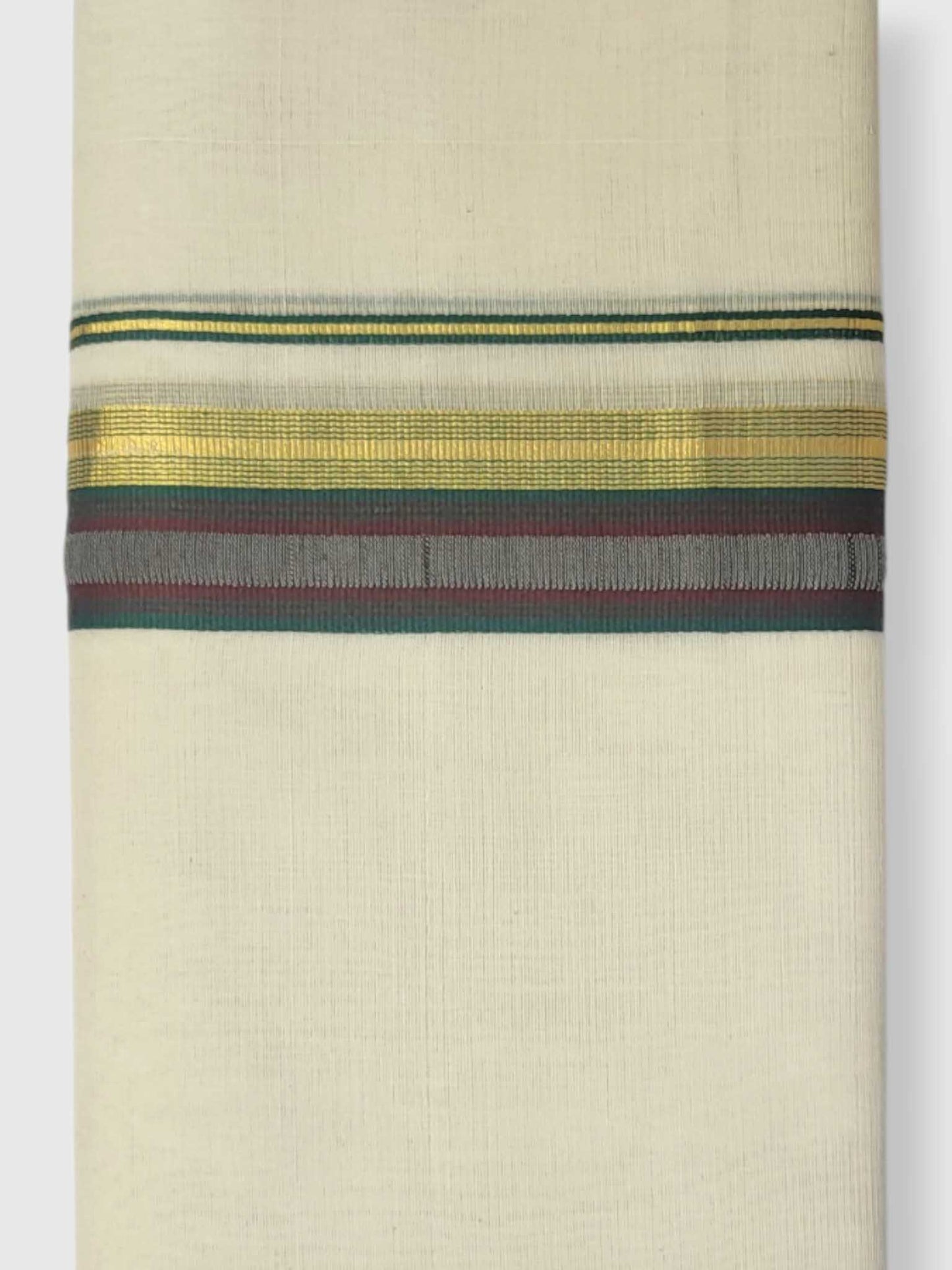 Kerala Premium Balaramapuram Handloom Dhoti/Mundu for Men