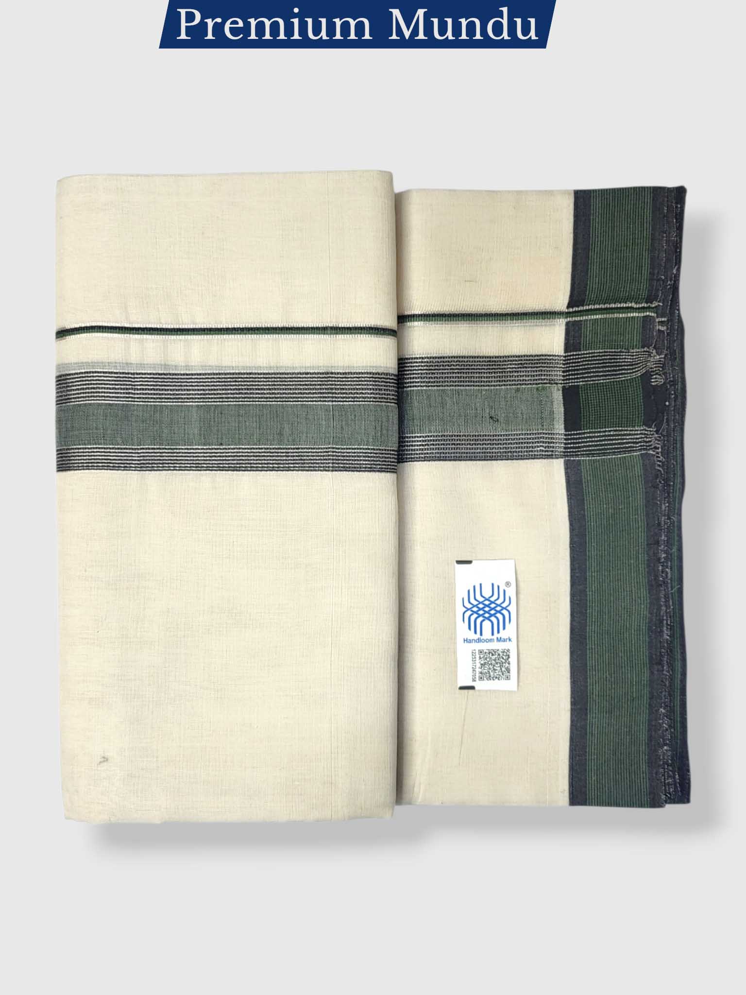 Kerala Premium Balaramapuram Handloom Dhoti/Mundu for Men