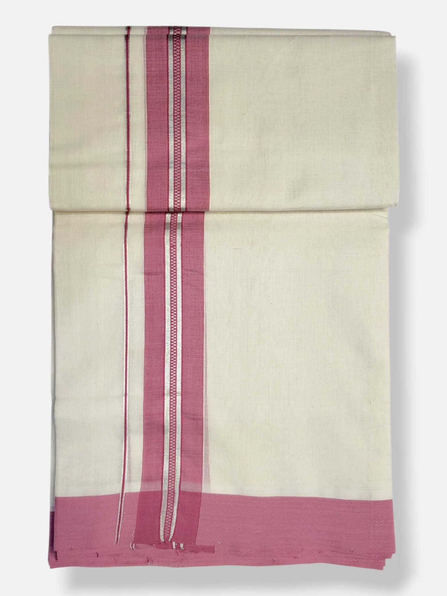 Kerala Premium Balaramapuram Handloom Dhoti/Mundu for Men