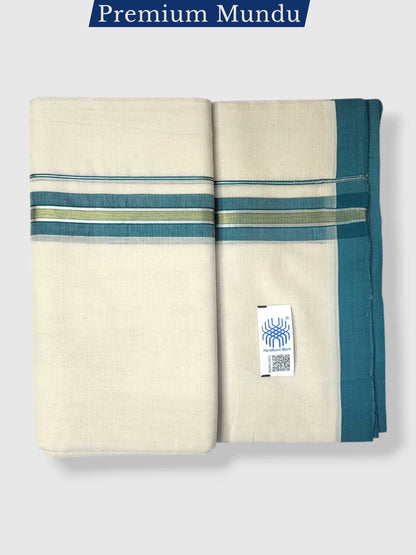 Kerala Premium Balaramapuram Handloom Dhoti/Mundu for Men