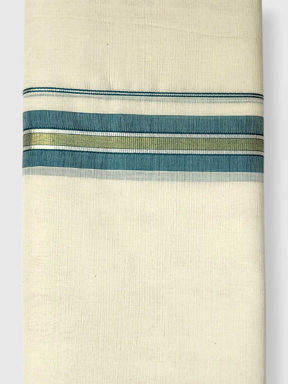 Kerala Premium Balaramapuram Handloom Dhoti/Mundu for Men