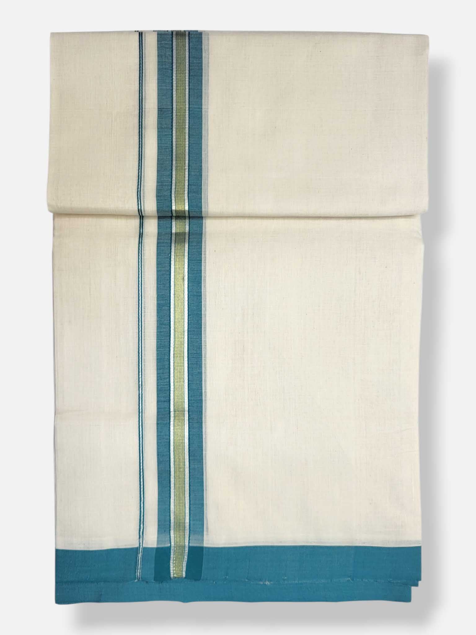 Kerala Premium Balaramapuram Handloom Dhoti/Mundu for Men