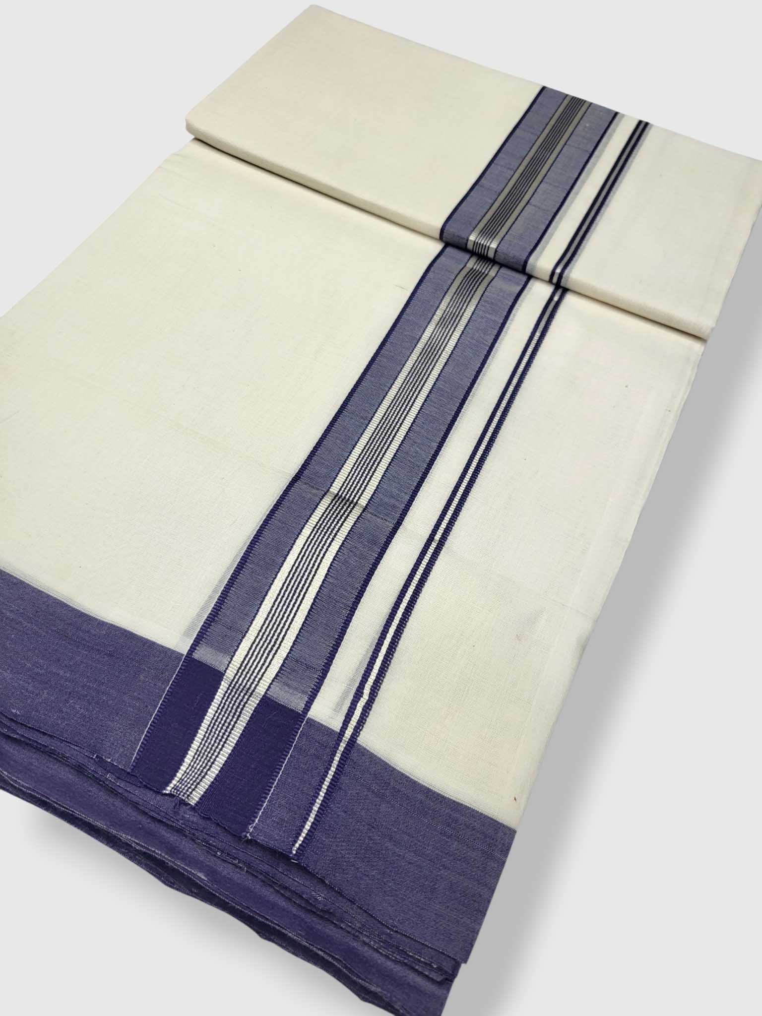 Kerala Premium Balaramapuram Handloom Dhoti/Mundu for Men