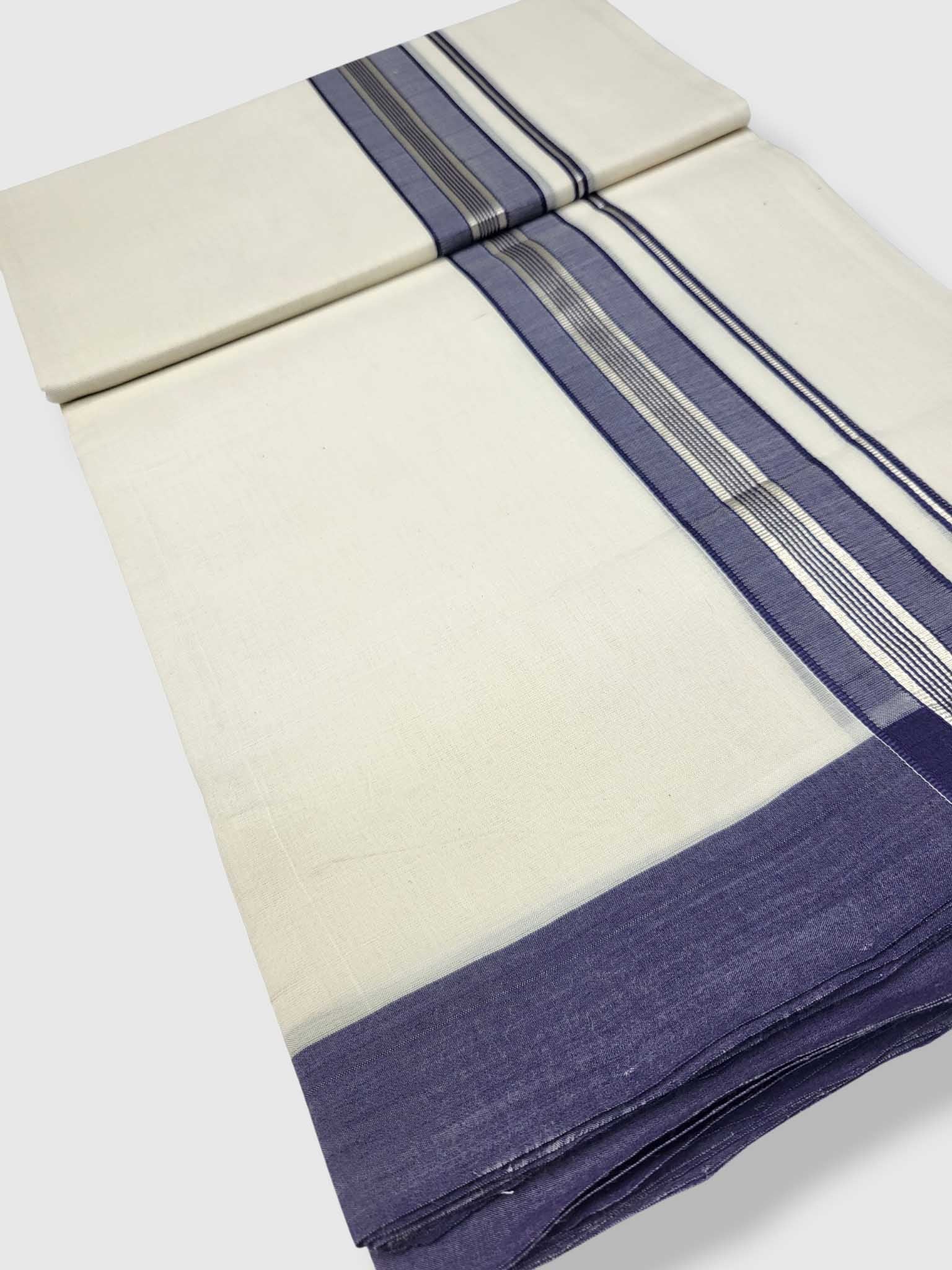 Kerala Premium Balaramapuram Handloom Dhoti/Mundu for Men