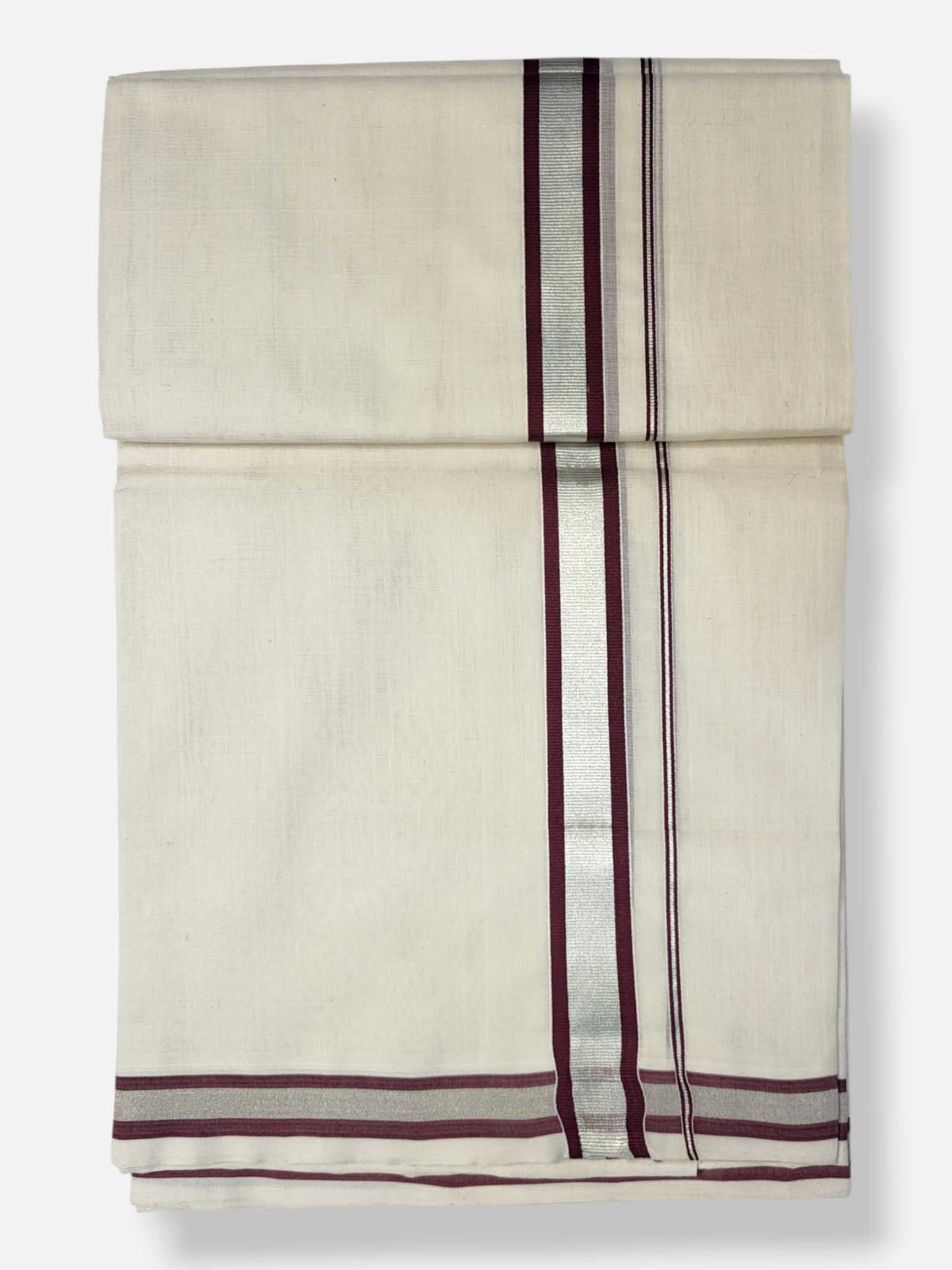 Kerala Premium Balaramapuram Handloom Dhoti/Mundu for Men