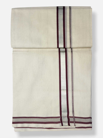 Kerala Premium Balaramapuram Handloom Dhoti/Mundu for Men