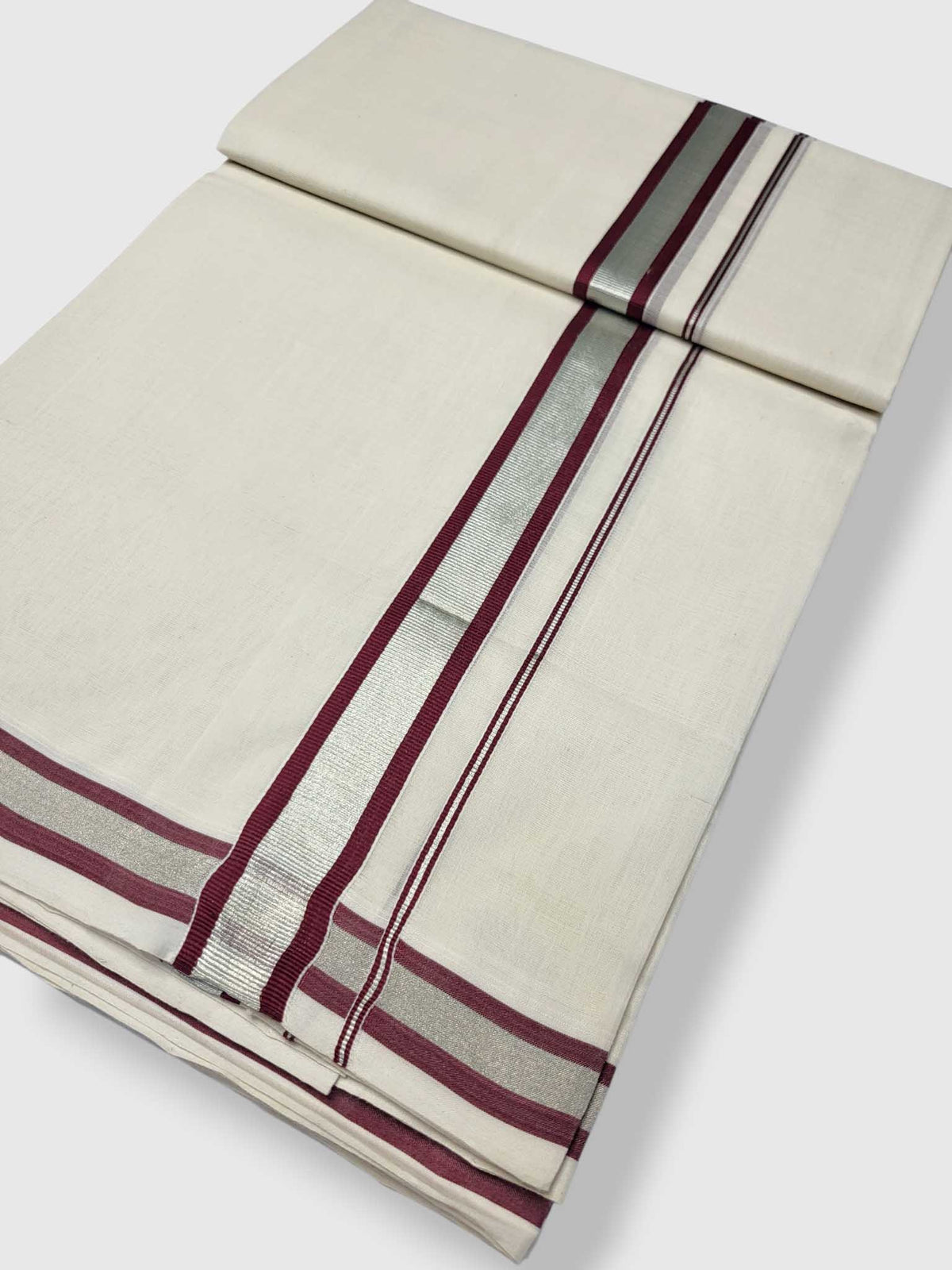 Kerala Premium Balaramapuram Handloom Dhoti/Mundu for Men