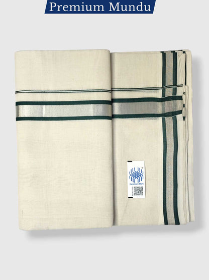 Kerala Premium Balaramapuram Handloom Dhoti/Mundu for Men