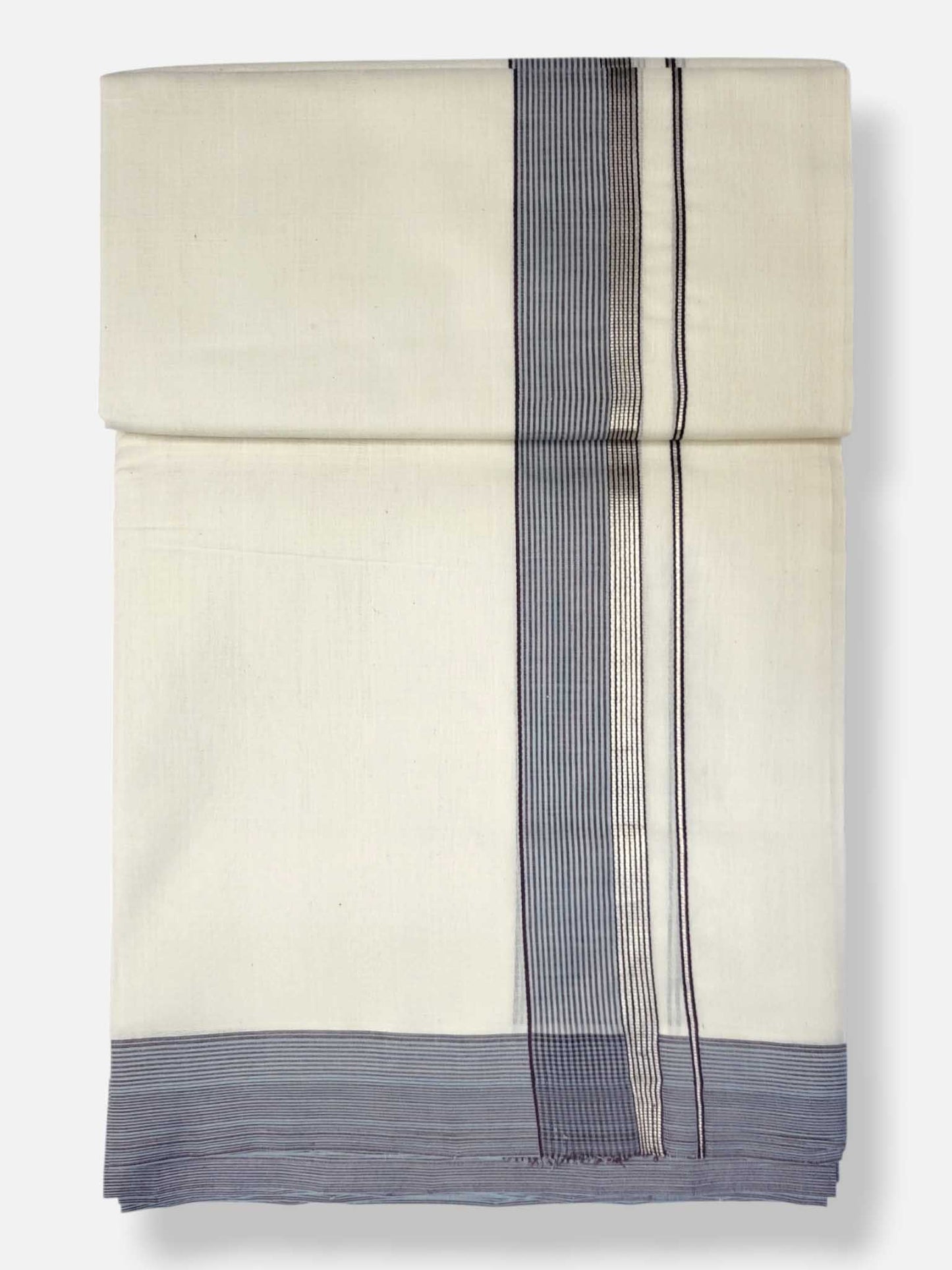 Kerala Premium Balaramapuram Handloom Dhoti/Mundu for Men