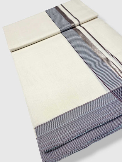 Kerala Premium Balaramapuram Handloom Dhoti/Mundu for Men