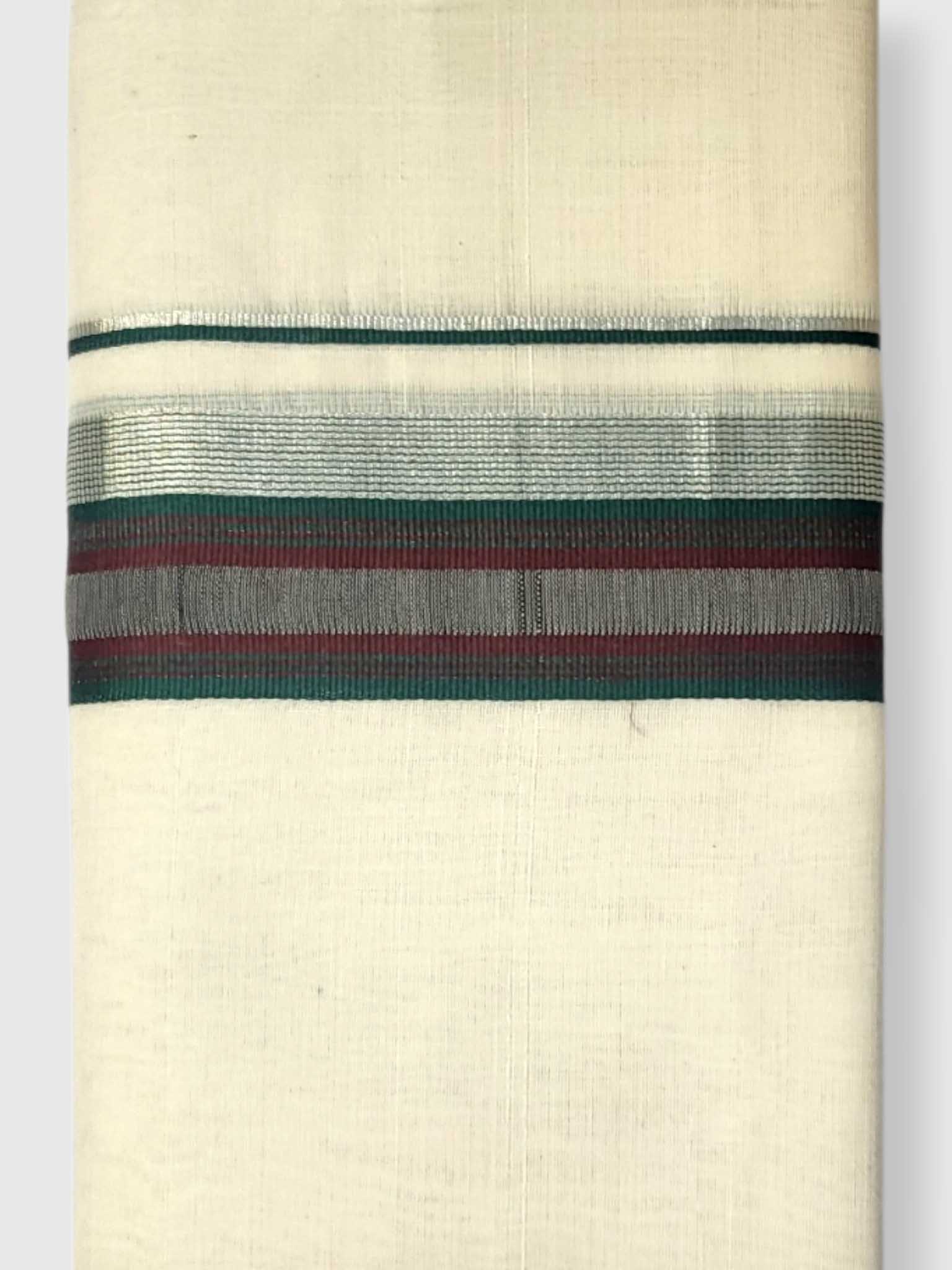 Kerala Premium Balaramapuram Handloom Dhoti/Mundu for Men