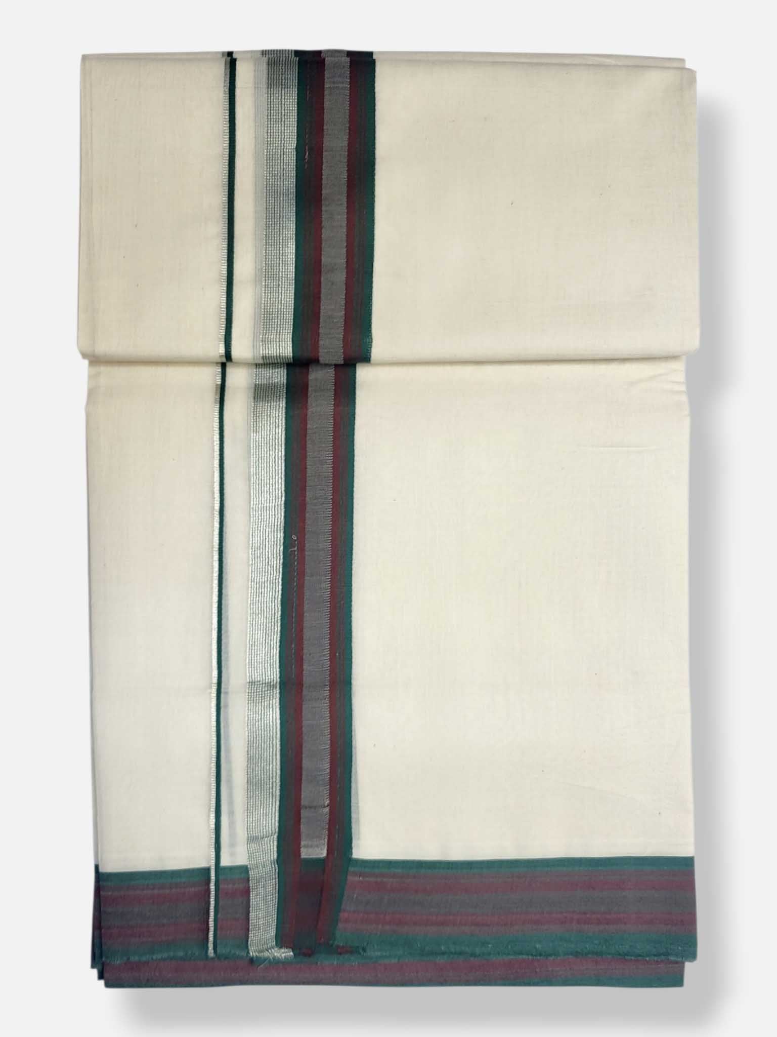 Kerala Premium Balaramapuram Handloom Dhoti/Mundu for Men