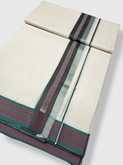 Kerala Premium Balaramapuram Handloom Dhoti/Mundu for Men