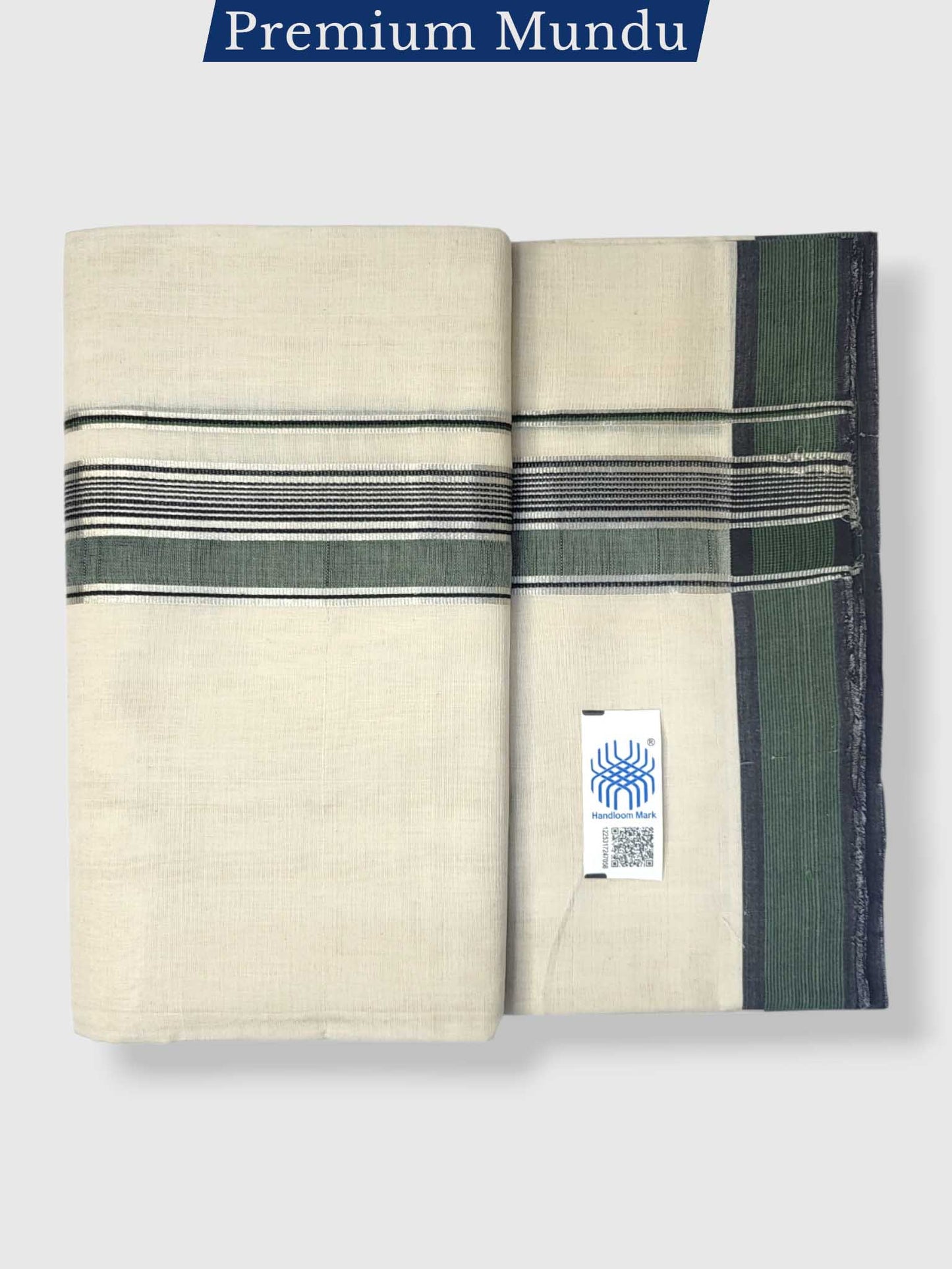 Kerala Premium Balaramapuram Handloom Dhoti/Mundu for Men