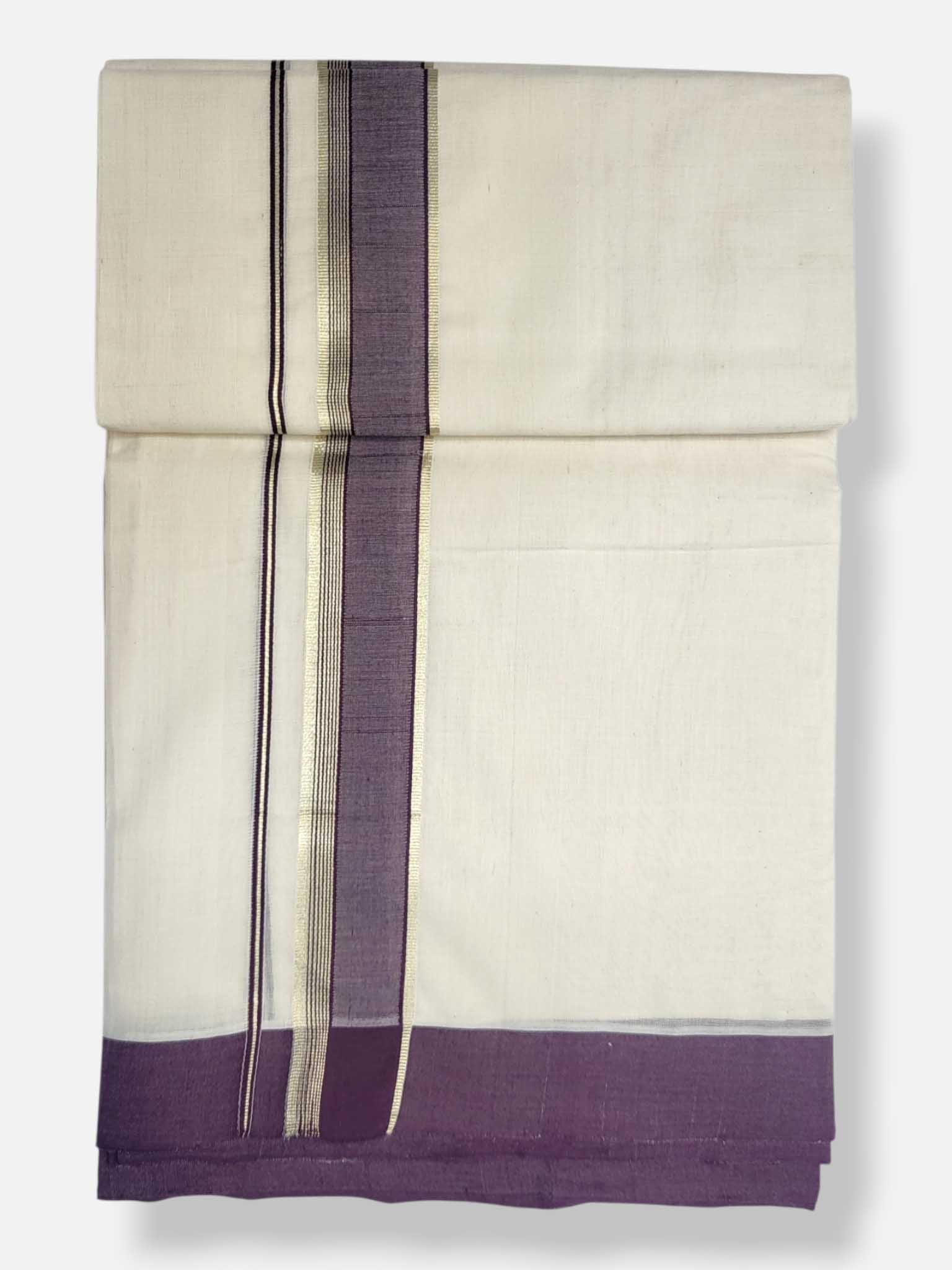 Kerala Premium Balaramapuram Handloom Dhoti/Mundu for Men
